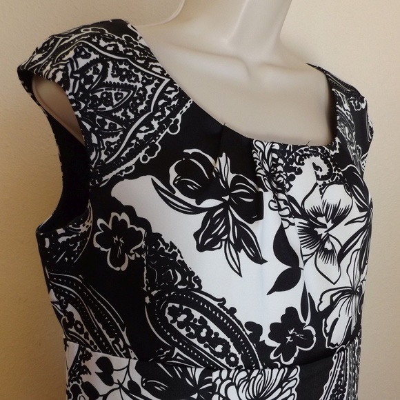 Dress Barn Dresses & Skirts - + Dressbarn Paisley Floral Sheath Dress Size 12